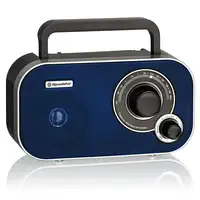 Radio Portátil FM Analógica Funciona Red /Pilas,Pequeño Ligero,TRA-2235BL Roadstar