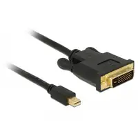 DeLOCK 83987 adaptador de cable de vídeo 0,5 m Mini DisplayPort DVI-D Negro DeLOCK 83987 adaptador de cable de vídeo 0,5 m Mini DisplayPort DVI-D Negro