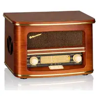 Radio CD Portátil Vintage FM/ MW, Reproductor CD-MP3, HRA-1500CD-MP3UEMP Roadstar