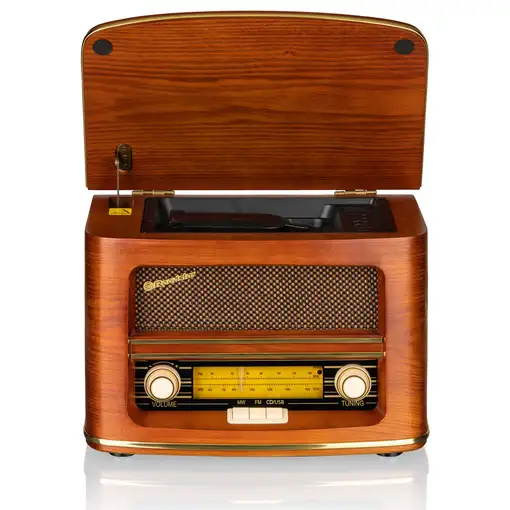 Roadstar HRA1500UEMP radio Personal Analógica Madera