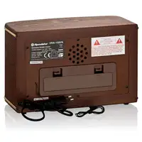 Radio Portátil Vintage Retro FM/ MW Analógica, Red o a Pilas, HRA-1500N Roadstar