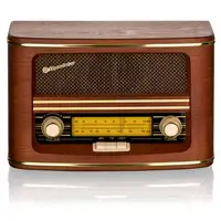 Radio Portátil Vintage Retro FM/ MW Analógica, Red o a Pilas, HRA-1500N Roadstar
