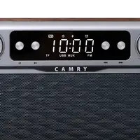 Radio Bluetooth, Retro, FM, 2 Altavoces 8 W,MP3,Puerto USB,Tarjeta SD,CR1183 Camry