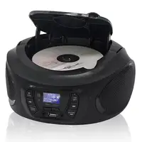Radio Portátil DAB DAB+ FM, Reproductor CD-MP3, USB, AUX-IN, CDR-375D+/BK Roadstar
