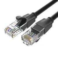 Vention Cable de Red RJ45 UTP IBEBS Cat.6/ 25m/ Negro