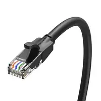 Vention Cable de Red RJ45 UTP IBEBS Cat.6/ 25m/ Negro