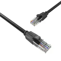 Vention Cable de Red RJ45 UTP IBEBS Cat.6/ 25m/ Negro