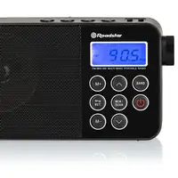 Radio Portátil Digital Multibanda AM / FM / SW, Red /Pilas,TRA-2340PSW Roadstar