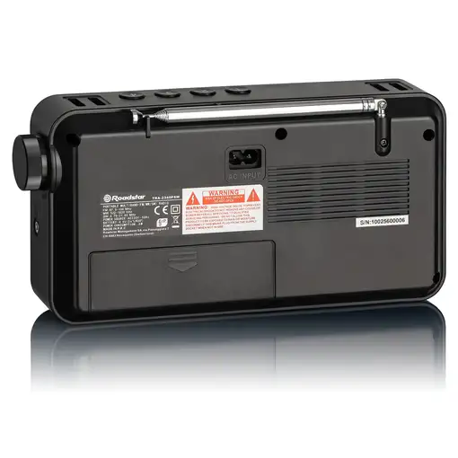 Radio Portátil Digital Multibanda AM / FM / SW, Red /Pilas,TRA-2340PSW Roadstar