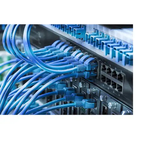 Phasak Cable de Red Cat.6 UTP Solido CCA Cat.6 UTP Negro 1M