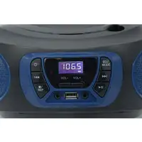 Roadstar CDR-365 U/BL reproductor de CD Reproductor de CD portátil Azul