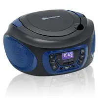 Roadstar CDR-365 U/BL reproductor de CD Reproductor de CD portátil Azul