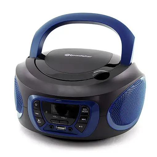 Roadstar CDR-365 U/BL reproductor de CD Reproductor de CD portátil Azul