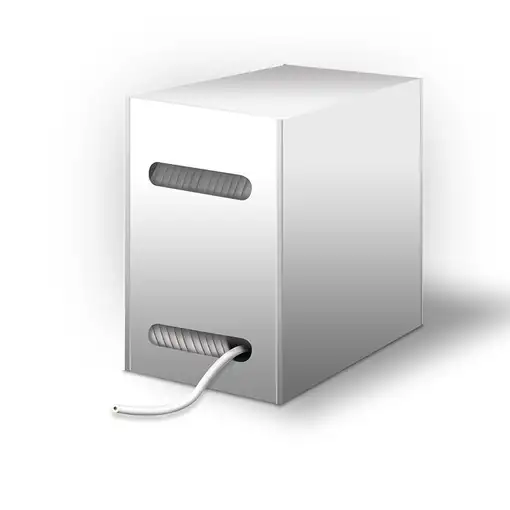 Goobay 95409 cable de red Gris 305 m Cat5e U/UTP (UTP)