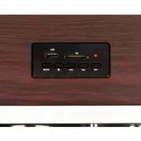 Radio Portátil Vintage FM Analógica, Puerto USB - MP3, SD, HRA1345NUSWD Roadstar