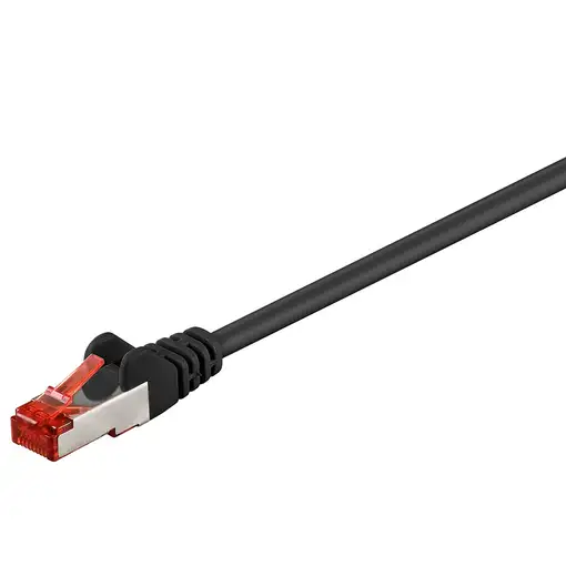Goobay 68700 cable de red Negro 5 m Cat6 S/FTP (S-STP)