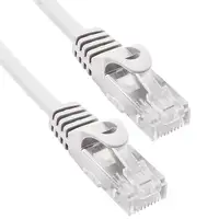 Phasak Cable de Red 100% Cu Cat.6 UTP Sólido Gris 0.25M