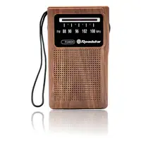 Radio Portátil FM Analógica, Funciona a Pilas,Toma Auriculares,TRA-1230WD Roadstar