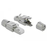 DeLOCK 86476 conector RJ-45 Gris