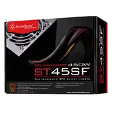 Silverstone ST45SF unidad de fuente de alimentación 450 W 20+4 pin ATX SFX Negro