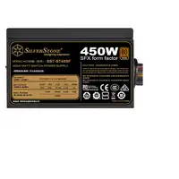 Silverstone ST45SF unidad de fuente de alimentación 450 W 20+4 pin ATX SFX Negro