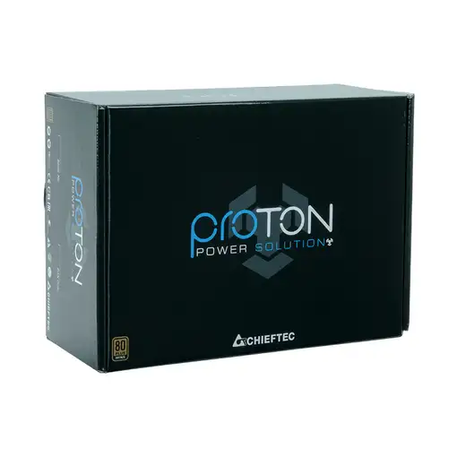 Chieftec BDF-600S unidad de fuente de alimentación 600 W 24-pin ATX ATX Negro