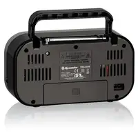 Radio Portátil FM Analógica Funciona Red /Pilas,Pequeño Ligero,TRA-2235RD Roadstar