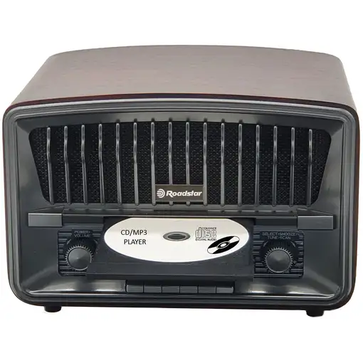 Radio CD Portátil Vintage Digital DAB/DAB+/FM, CD-MP3,HRA-270CD-MP3CD+BT Roadstar