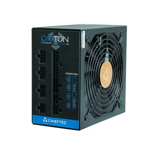 Chieftec BDF-650C unidad de fuente de alimentación 650 W 20+4 pin ATX PS/2 Negro