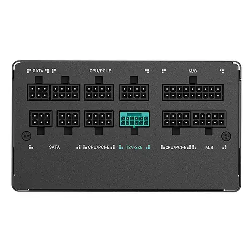 DeepCool PN750M unidad de fuente de alimentación 750 W 20+4 pin ATX ATX Negro