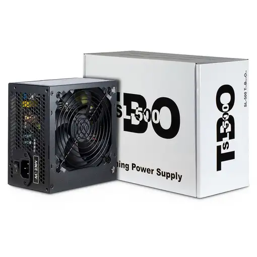 Inter-Tech SL-500 TBO unidad de fuente de alimentación 500 W 20+4 pin ATX ATX Negr