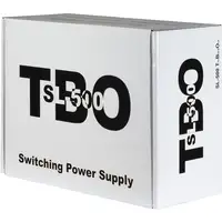 Inter-Tech SL-500 TBO unidad de fuente de alimentación 500 W 20+4 pin ATX ATX Negr