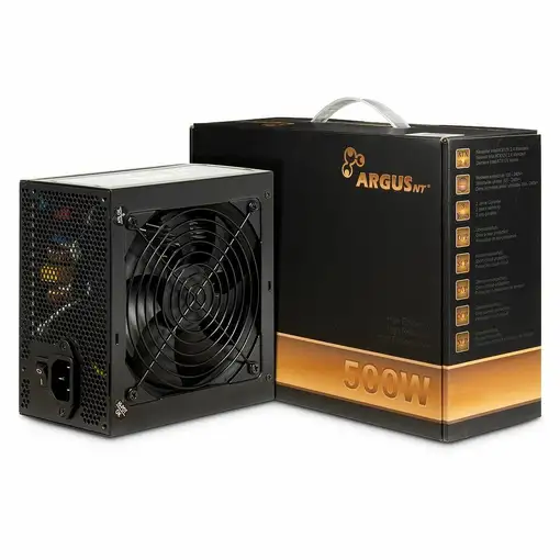Inter-Tech ArgusNT BPS-500 unidad de fuente de alimentación 500 W 20+4 pin ATX ATX