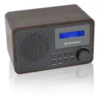 Radio Portátil Digital Vintage DAB/ DAB+/ FM, Red o Pilas, HRA-700D+/WD Roadstar