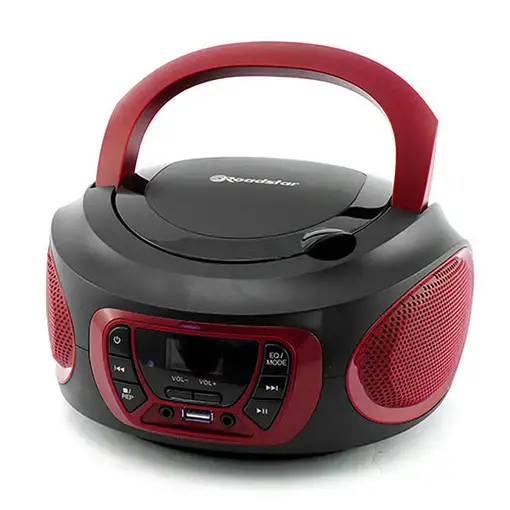 Roadstar CDR-365 U/RD reproductor de CD Reproductor de CD portátil Rojo