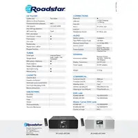 Microcadena Radio Internet Wi-Fi DAB+/FM, Reproductor CD-MP3,IR-540D+BTWH Roadstar