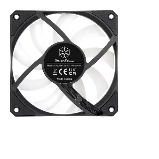 Silverstone Air Slimmer 120 Carcasa del ordenador, Procesador Refrigerador de aire