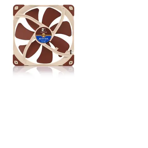 Noctua NOC-NF-A14-ULN Carcasa del ordenador Ventilador 14 cm Beige, Marrón 1 pieza