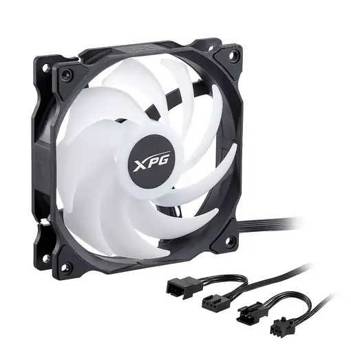 XPG VENTO R 120 ARGB PWM Carcasa del ordenador Ventilador 12 cm Negro 1 pieza(s)