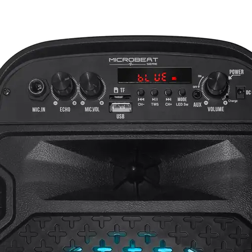 Altavoz Bluetooth Portátil Serie Klack Microbeat XTR15BT, 6.5\, 10W