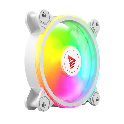 Savio FAN-01 WHITE sistema de refrigeración para ordenador Carcasa del ordenador V