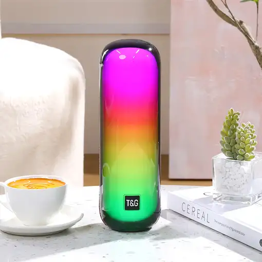 Altavoz Bluetooth con Luces Dinámicas LED RGB Klack TG-384
