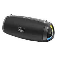 Altavoz Bluetooth portátil Klack BASS-13 de 30W con subwoofer y luces LED RGB
