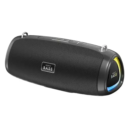 Altavoz Bluetooth portátil Klack BASS-13 de 30W con subwoofer y luces LED RGB