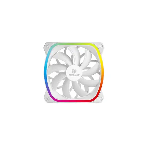 Enermax SquA RGB White Carcasa del ordenador Ventilador 12 cm Blanco