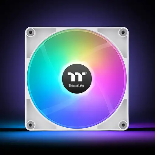 Thermaltake CT120 Reverse ARGB Carcasa del ordenador Ventilador 12 cm Blanco 2 pie