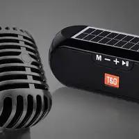 Altavoz Bluetooth estéreo Klack TG-182 inalámbrico Solar AUX