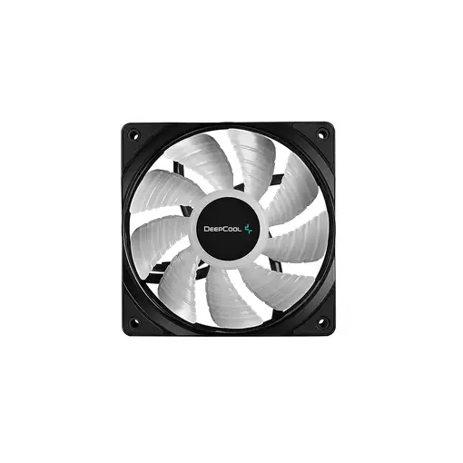 DeepCool RF120 Carcasa del ordenador Ventilador 12 cm Negro, Blanco