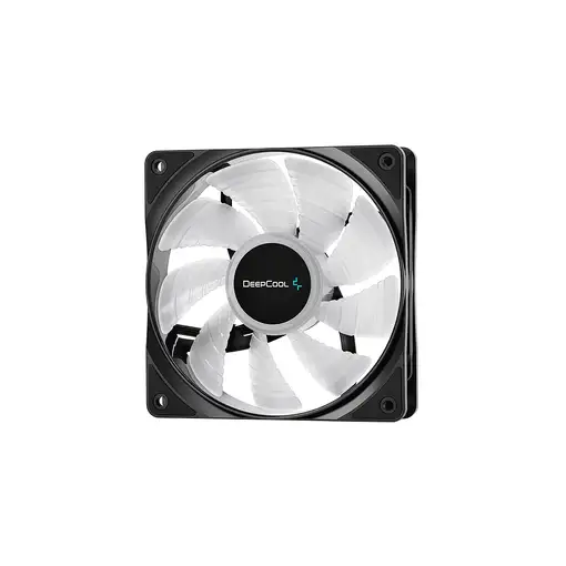 DeepCool RF120 Carcasa del ordenador Ventilador 12 cm Negro, Blanco