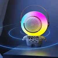Altavoz Karaoke Klack con forma de Astronauta y doble micrófono